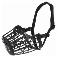 Muzzle, Plastic S-M Black 20cm