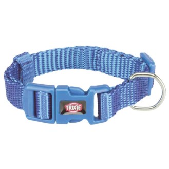 Premium Collar S-M:30-45cm/15mm blue Premium Collar S-M:30-45cm/15mm blue